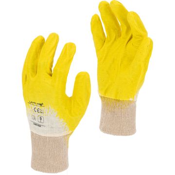 LAHTI PRO L220109W Nitrilne zaščitne rokavice, 12 parov, velikost 9, LahtiPro