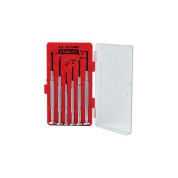 Stanley 660391 Komplet izvijačev za urarje, 6 kosov, Stanley 66-039