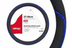 AMIO Prevleka za volan avtomobila, 37–39 cm, swc-08-m, amio-01363