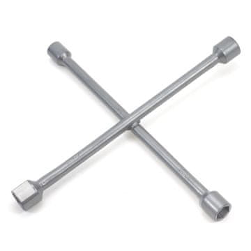 AMIO Ključ za avtomobilska kolesa, križni, 17 mm, 19 mm, 21 mm, 23 mm, amio-01391