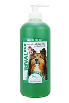 Šampon Bea antiparazitski Rival DUO za pse, dolga dlaka 570ml