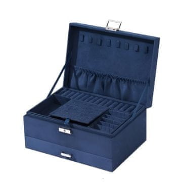 LIVEFY škatla za nakit Luma, modro