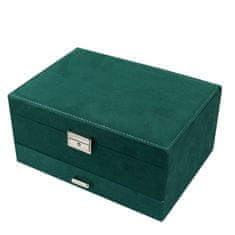 LIVEFY škatla za nakit Luma, zelena