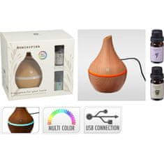 Vlažilec zraka z aroma terapijo in USB LED KO-MC5557340