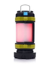 Kraft&Dele Potovalna LED akumulatorska svetilka 3Ah T6 + powerbank