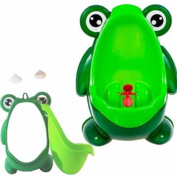 Verkgroup Otroški pisoar kahlica žabica za učenje