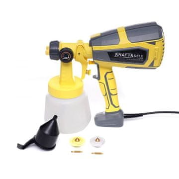 Kraft&Dele 1000ml Električna pištola za barvanje 500W + šobe