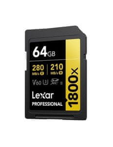 SDXC spominska kartica s kapaciteto 64GB