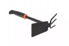 hurtnet Vrtna kovinska motika s kremplji 28cm