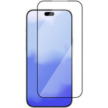 Champion Zaščitno steklo za iPhone 17 Pro iz kaljenega stekla, črno