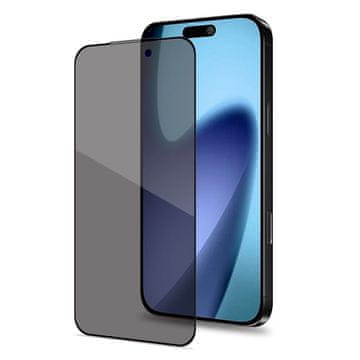 Celly Zaščita zaslona iz kaljenega stekla Privacy za iPhone 17 Pro