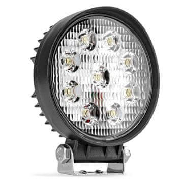 AMIO Halogenska LED delovna svetilka reflektor AWL04 9 LED 12V 24V AMIO-01615