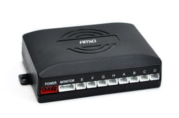 AMIO 8-senzorska LED/zvočna parkirna senzorja krmilna enota amio-01573