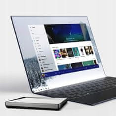 Dexxer Alu. prenosni zunanji pogon CD in DVD zapisovalnik USB 3.0