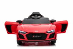Lean-toys Audi R8 Lift A300 USB usnje in mehka kolesa + daljinec 2x45W 