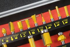 MAR-POL 35 delni set rezkarjev v alu kovčku 8mm