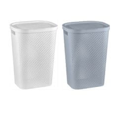 Curver Curver Infinity 60L bela košara za perilo