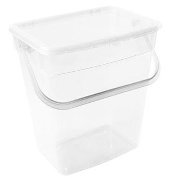 Plast Team Plast Team 10L prozoren zaboj za prah