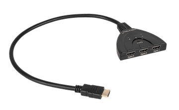 LP HDMI stikalo na kablu, 1 izhod/2 vhoda.