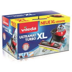 Vileda Vileda Ultramax Turbo XL komplet za čiščenje tal z ravnim vrtečim mopom