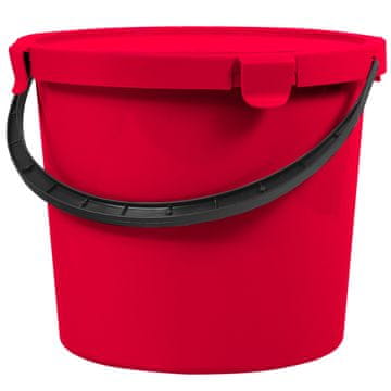 Plast Team Plast Team Berry 10L rdeča vedra s pokrovom