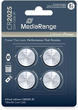 MediaRange Baterija cr2025 3v 1/4 mrbat131