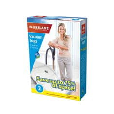 BRILANZ Komplet vakuumskih vrečk 130 x 74 cm, 86 x 50 cm, 2 kosa