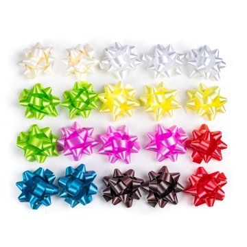 HOME DECOR Samolepilne rozete COLOR 50 mm, 20 kosov, mešanica barv