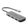 Acer 7IN1 Mini dock postaja: 1× HDMI, 1× USB-C (Power Delivery max. 100W), 3× USB3.2, 1× SD, 1× micro SD