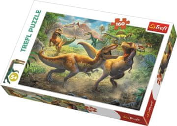 Trefl Puzzle Dinozaverski dvoboj 160 kosov