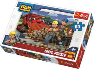 Trefl Puzzle Bořek graditelj in Wendy / 60 kosov