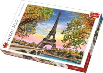 Trefl Puzzle Romantični Pariz / 500 kosov