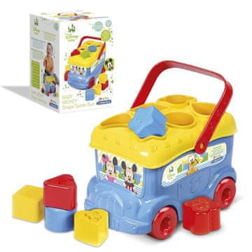 Clementoni BABY Disney Mickey Insert Bus