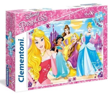 Clementoni Puzzle Maxi - Princeske, 104 kosov