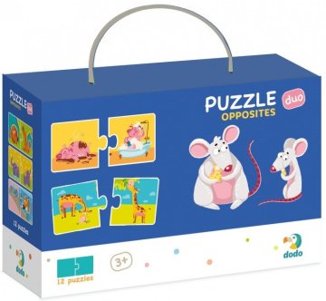 DoDo Puzzle Nasprotja 12x2 kosov