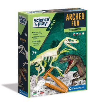 Clementoni Science&Play ArcheoFun: Velociraptor