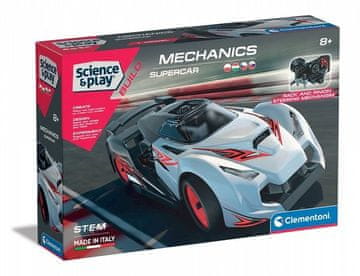 Clementoni Science&amp;Play Mehanski laboratorij Dirkalnik Supercar