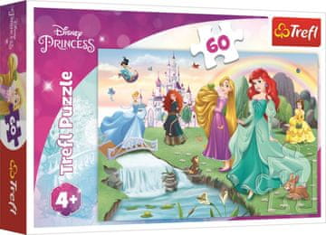 Trefl Puzzle Disney Princess - Spoznajte princese / 60 kosov