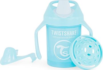 Twistshake Mini skodelica za poučevanje, ki se ne pušča, 230ml modra