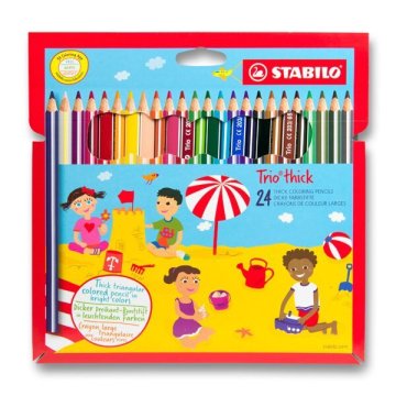 Stabilo Trio barvice - 24 barv