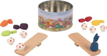 Goki Mini igra v pločevinki Jumping Dwarfs