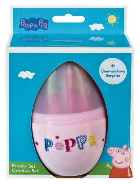 Karton P+P KARTON P+P Ustvarjalni set v obliki jajca - PEPPA
