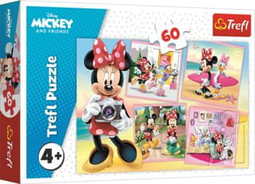 Trefl Puzzle Minnie Lovely Minnie / 60 kosov