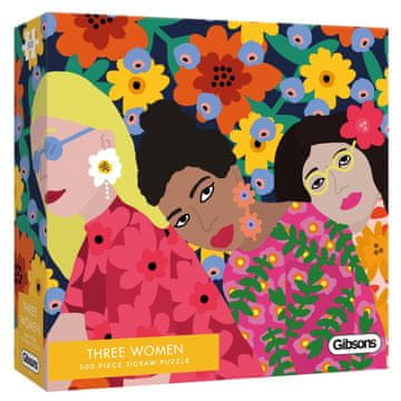 Gibsons Tri ženske Puzzle 500 kosov