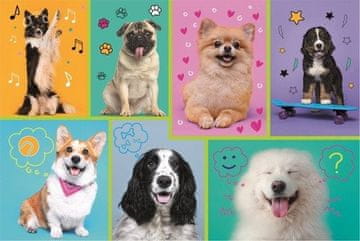 Trefl Puzzle V pasjem svetu 100 kosov