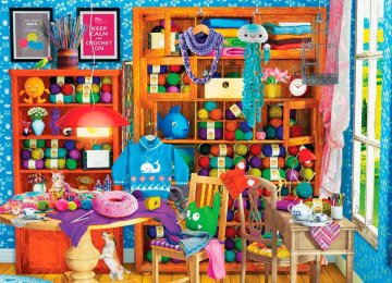 EuroGraphics Sestavljanka Vse, kar pleteš, je ljubezen 1000 kosov