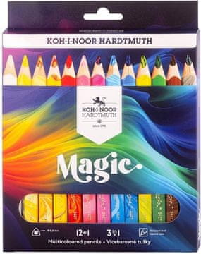 Koh-i-Noor Umetniške barvice Magic 3408 - 12+1 kos