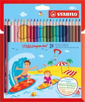 Stabilo Aquacolor komplet barvic 24 kosov