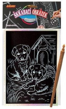 Artlover Holografska slika za praskanje - Kužki