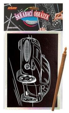 Artlover Holografska slika za praskanje - Avto